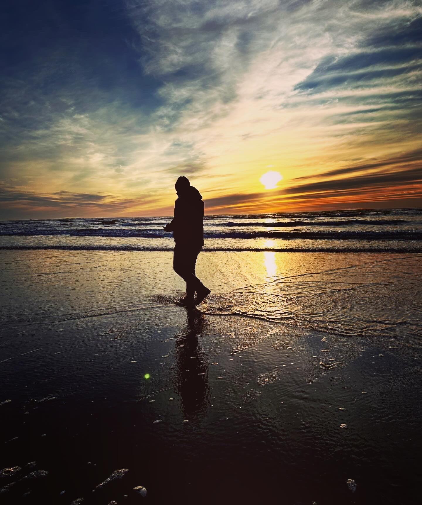 Todd A Juenger at Gearhart Beach in Oregon