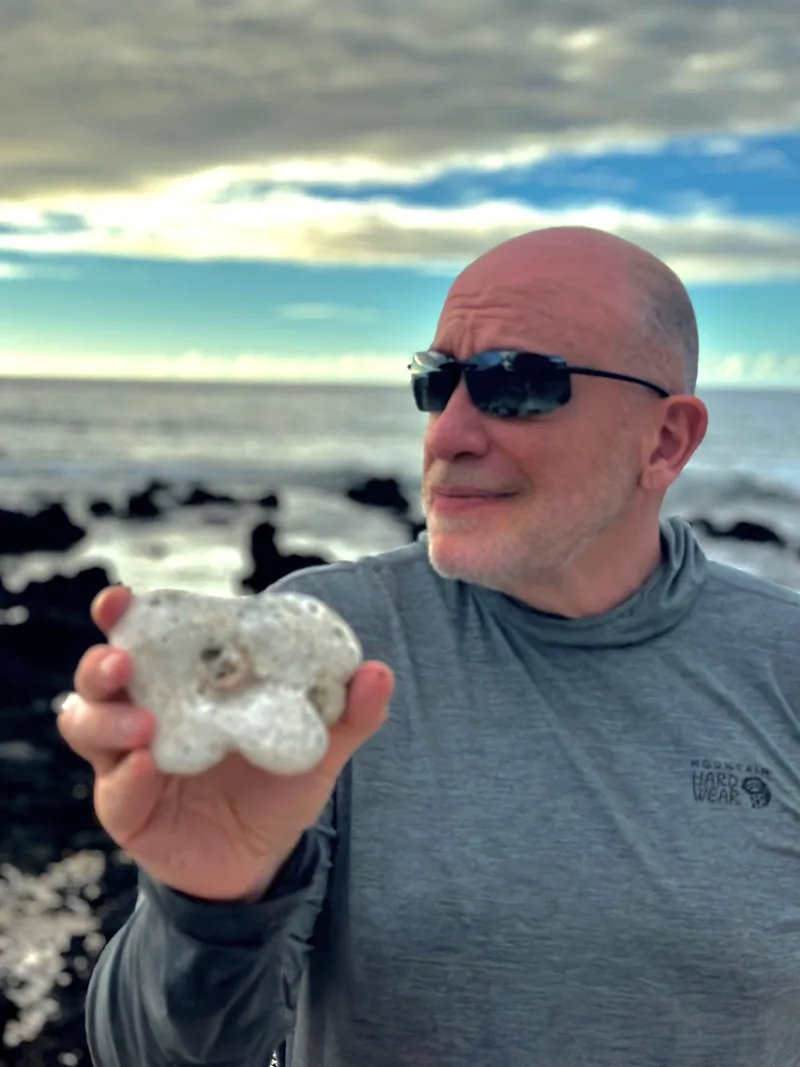 Todd Juenger in Holoholoka Beach