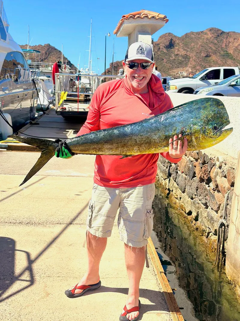 Todd Juenger at the Marina San Carlos 