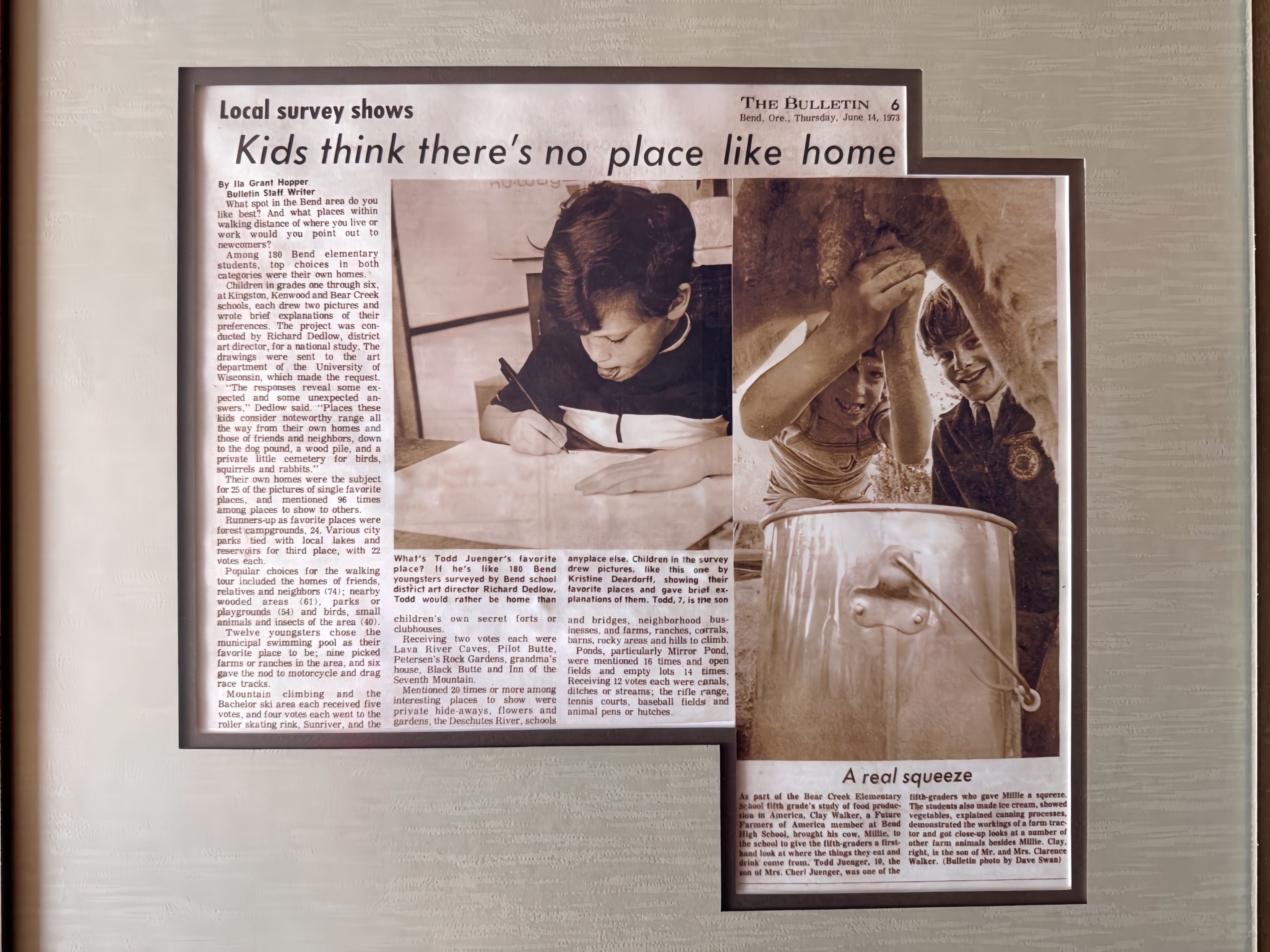 Todd Juenger featured in The Bulletin